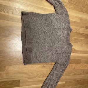 Knit sweater